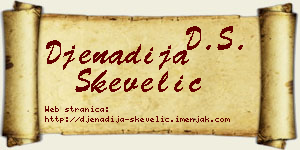 Đenadija Skevelić vizit kartica